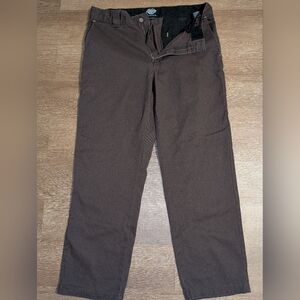 Dickies Men's Dark Brown Chinos